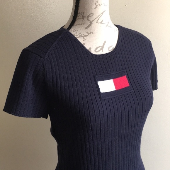 Vintage Tommy Hilfiger Jeans Women’s Top L - Picture 2 of 6